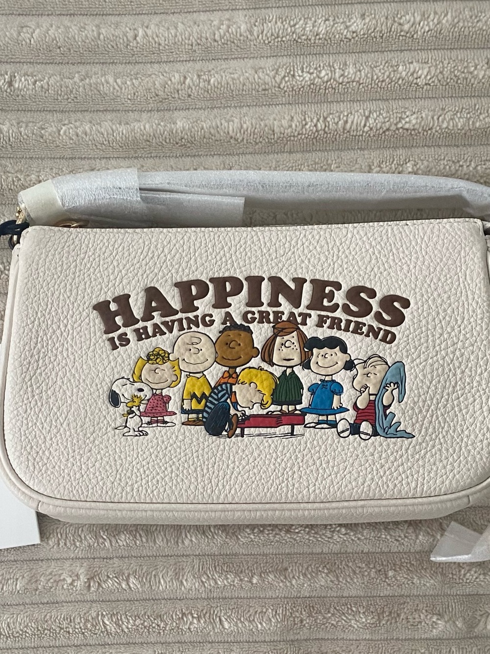 COACH X PEANUTS NOLITA 19 HAPPINESS
